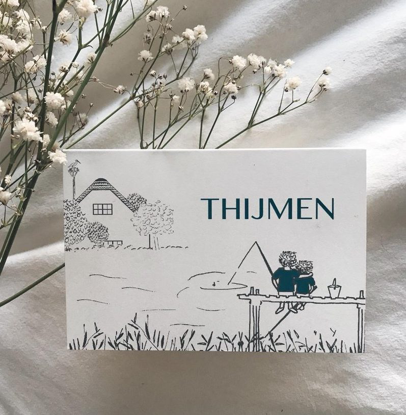 Geboortekaartje Thijmen voorkant