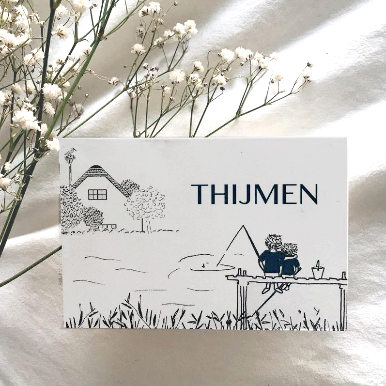 Bijzonder geboortekaartje Thijmen